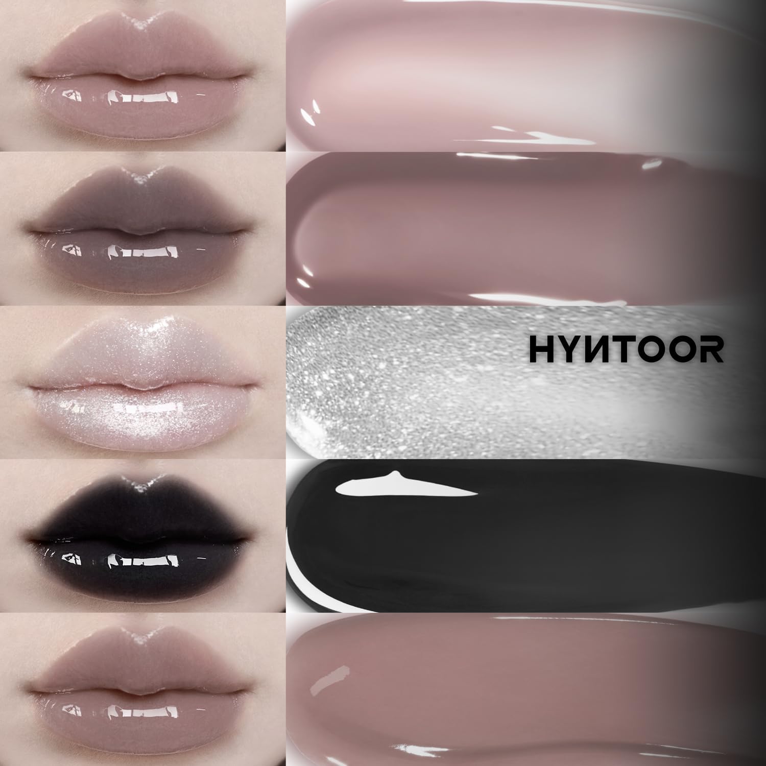 Amazon.com : CYAYLM HYNTOOR Metallic Lip Gloss, Mirror Finish